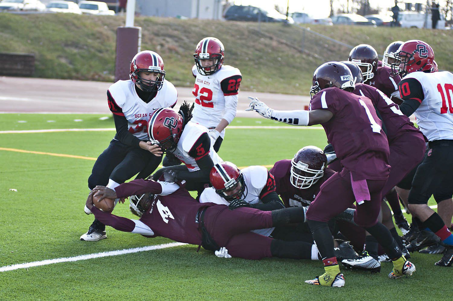 Ocean City at Pleasantville Football